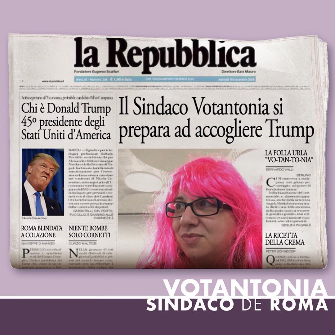 Il Sindaco #Votantonia si prepara ad accogliere il Presidente degli Stati Uniti #Trump #TrumpRoma