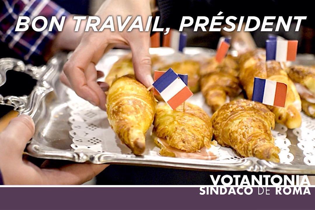 #Votantonia porge i suoi migliori auguri a #EmmanuelMacron, il 25° presidente della Repubblica francese #Presidentielle2017⠀
E gli ricorda che una colazione sana ed energetica è alla base di ogni buon servizio alla Nazione!