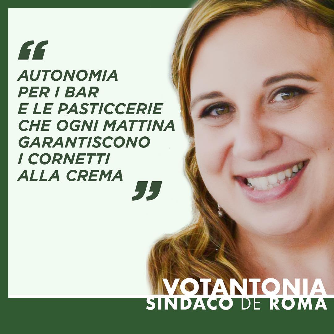 #Autonomia per i bar e le pasticcerie che ogni mattina garantiscono i cornetti alla crema.⠀
#Votantonia #Referendum